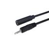2.5mm Audio Cable with 3/4-pole Male/Female Connectors, Pure Copper 3/4-core Microphone Headphone Extension Cable