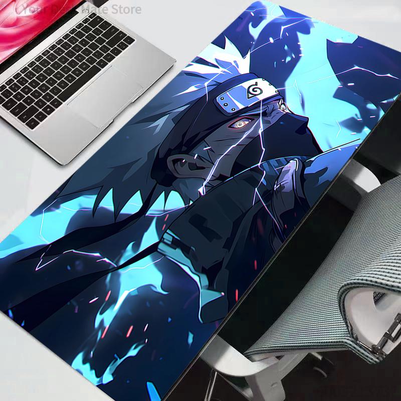 Anime Pad Mouse Naruto HD Print Computer Gamer Locking Edge Mousepad XXL Keyboard PC Mice Mats Pad for Csgo Durable Max