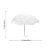 Prop Umbrella Embroidery Parasol Elegant Craft Bride Lace Ornament White Decorative Room Performance Mini Wedding Trim Lolita