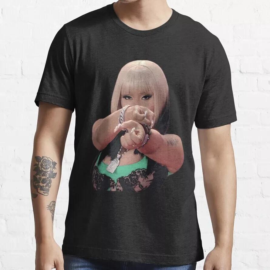 

HOT Nicki Minaj Essential T-Shirt Size S-5XL Best Gift Unisex T-Shirt XL
