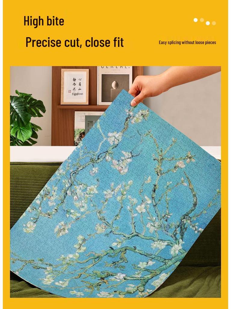 Van Gogh Creative Landscape Jigsaw Puzzle - 1000 Pieces Stress Relief Educational Toy