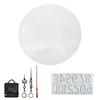 Moule en Silicone DIY pour Pendule d'Horloge Décorations d'Horloge Uniques Moule Souple en Résine Époxy pour Création de Pendule d'Horloge DIY