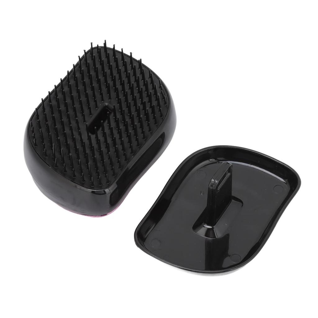 Detangling Hair Brush Massage Palm Shape Glossy Detangler Hair Brush for Thin Long Curly Hair