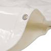 VidaXL Bâche 4x5 m Blanc Drap de Camping Protection Jardin Couverture Remorque 43844