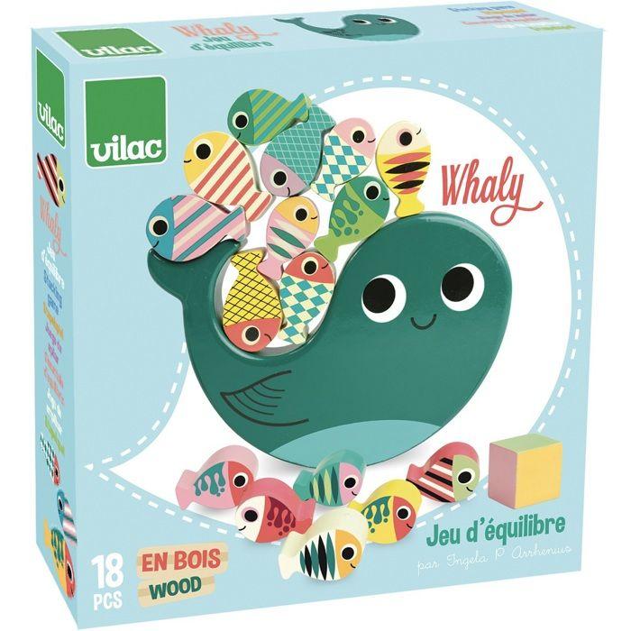 Jeu d'équilibre Whaly - VILAC - Whaly - Jeu d'équilibre - Intérieur - Multicolore