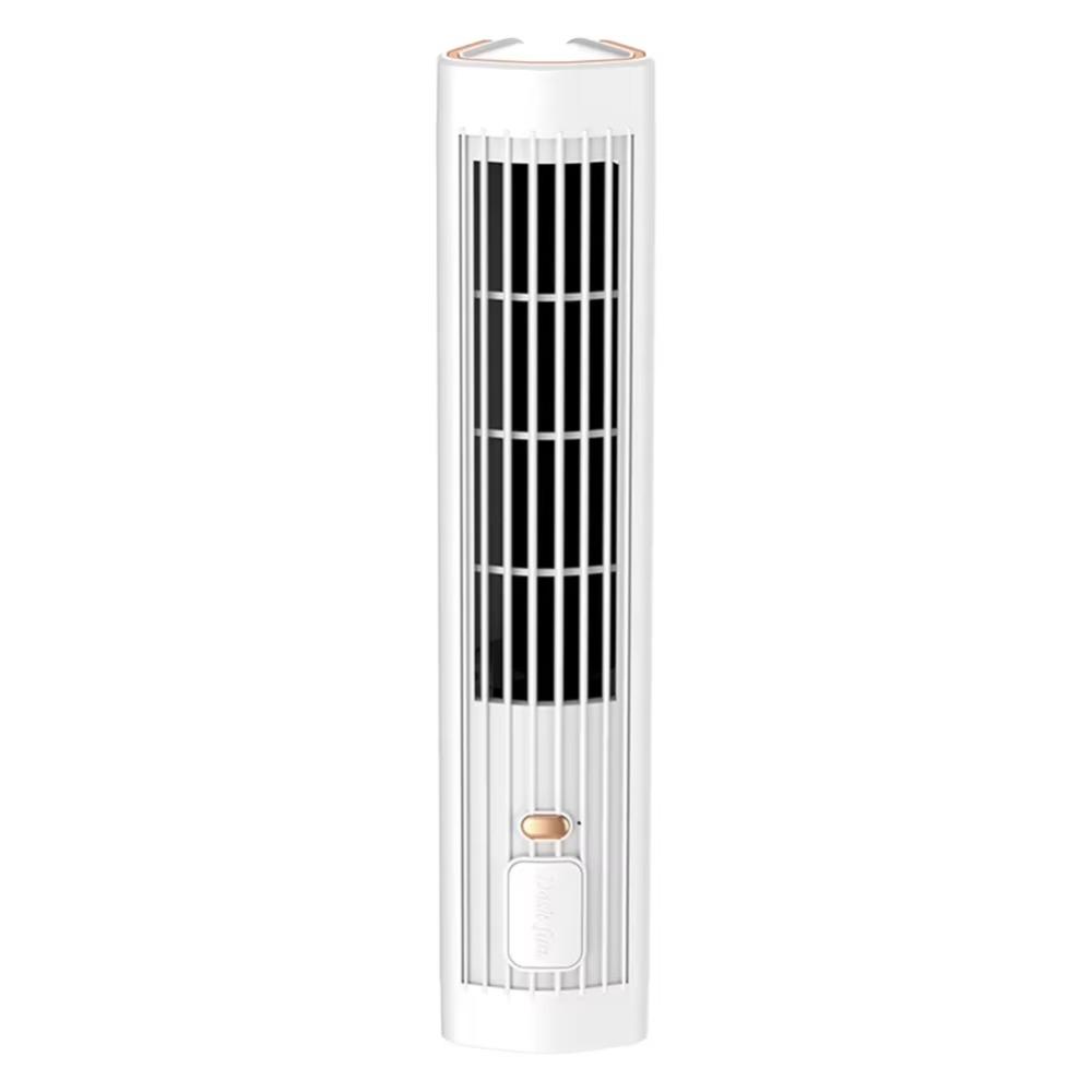 

3 Speed Electric Table Fan Vertical/Vertical Mini Air Conditioner Portable Tower Fan Home Office білий