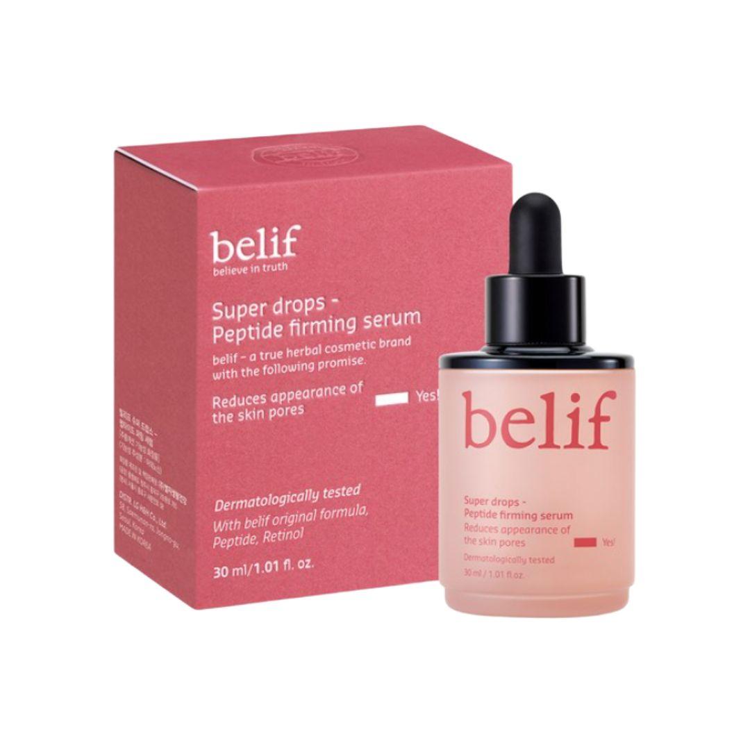 Belif Super Drops Peptide Firming Serum for Pore & Elasticity 30ml