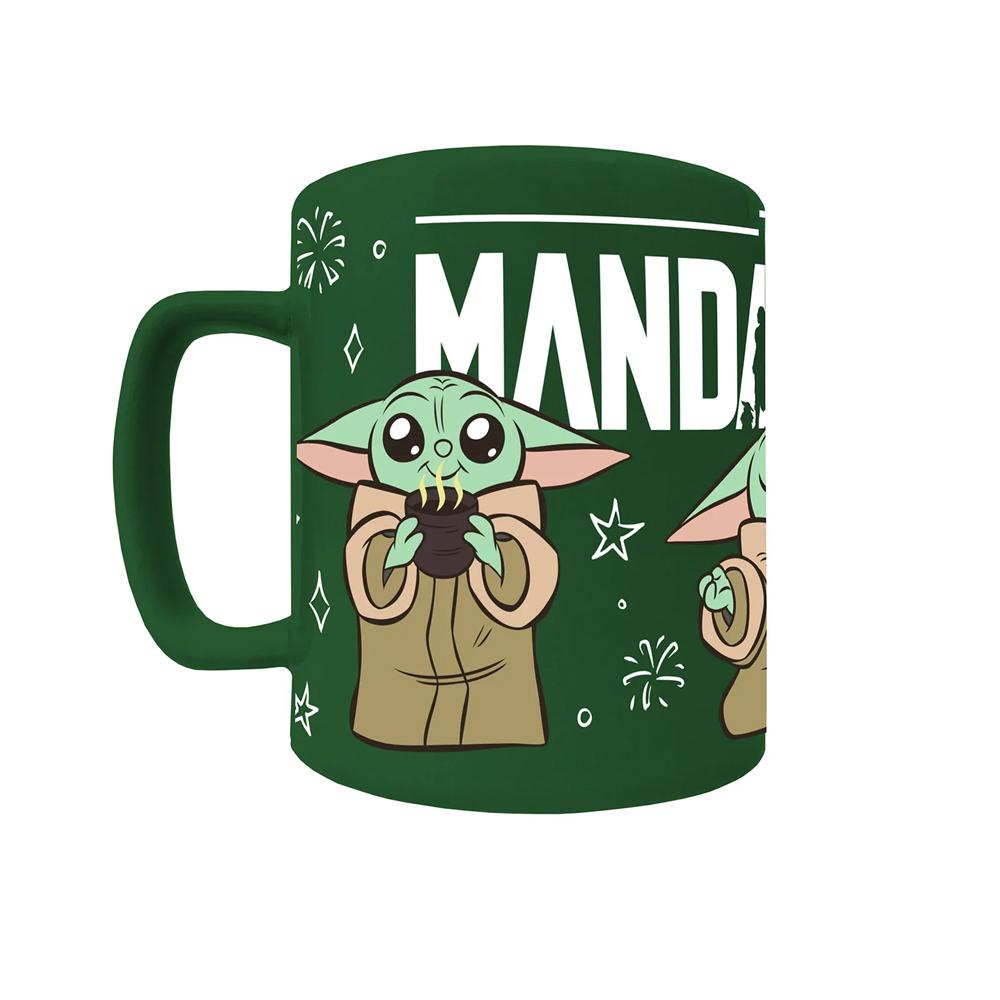 Star Wars The Mandalorian Grogu Fuzzy Mug