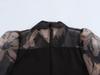 2025 Spring Women's Fashion: European-American Style Versatile Organza Print Top