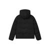 FILA Fleece Quilted Straight Casual Down Jacket Women Outerwear Black F11W247902FBK