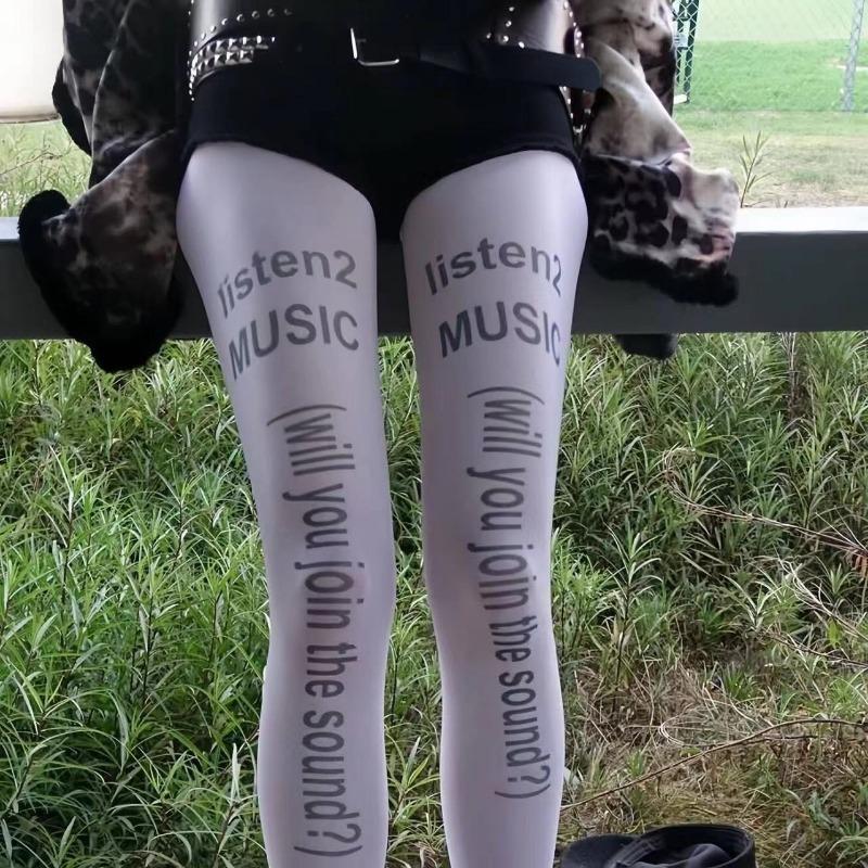 

Сексуальные чулки гольфы Лолита колготки готические колготки длинные носки женский фетиш эмо чулки для женщин панк харадзюку One Size белый