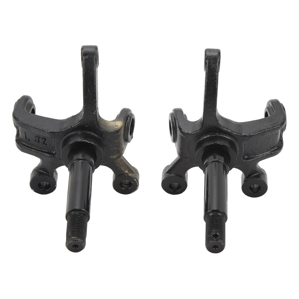 1pair Steering Knuckle Spindle Left Right Wheel Steering Knuckle for 200cc ATV Quad Bike Black