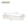 Book Storage Box A4 Organizing Document Organizer Organized Box Stationery Storage Box for Data Certificate Stationery