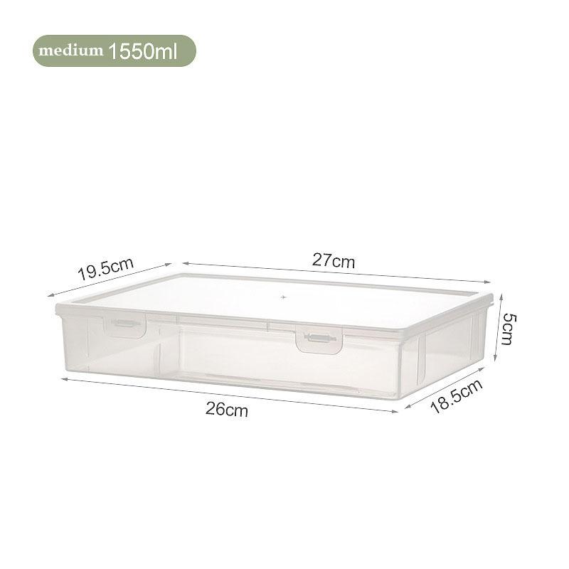 Book Storage Box A4 Organizing Document Organizer Organized Box Stationery Storage Box for Data Certificate Stationery