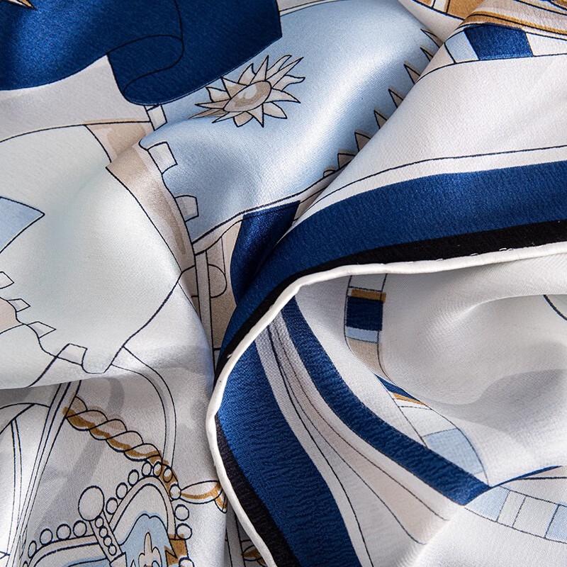 Hengyuanxiang HYXSJ1005 Navigator Silk Scarf