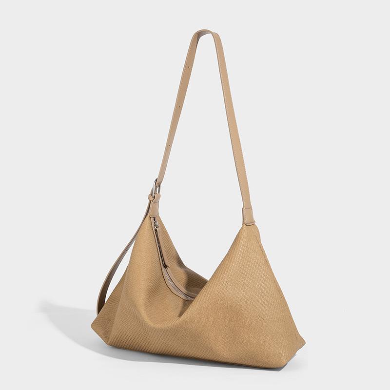 2025 New Autumn Winter Niche Single Shoulder Underarm Tote Bag Korean Style Large Bag Women's Fashion Crossbody Bag