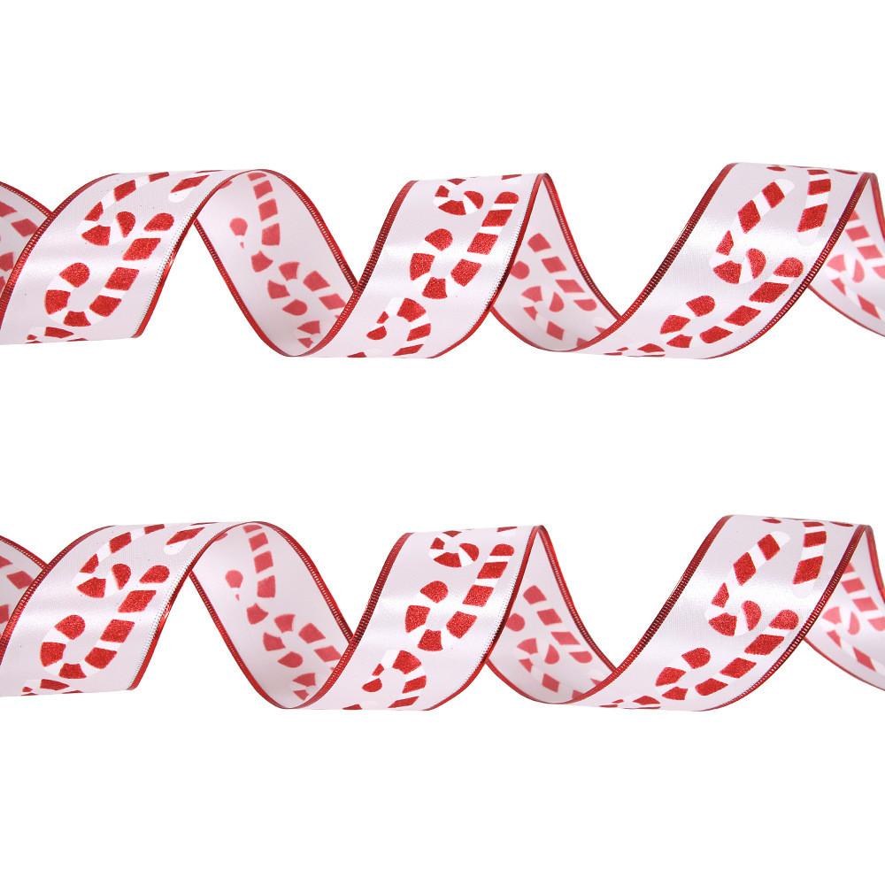 63cm Fabric Versatile Christmas Ribbon For Holiday Gift Packaging And Decorating