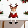 Christmas Hanging Elk Resin Ornaments, Christmas Decoration Desktop Window Decoration Creative Gift
