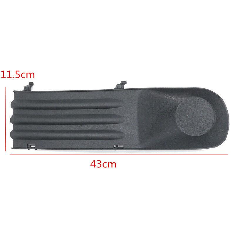 2Pcs Car Fog Light Cover Car Bumper Grill Frame Left & Right 7H0807490A 7H0807489C For VW Transporter T5 2003-2009