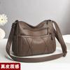Stylish Soft Pu Leather Multi-layer Shoulder Crossbody Bag For Women With Spacious Capacity
