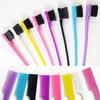 24PCS Hair Edge Brush, Double Sided Edge Control Hair Comb Eyebrow Brush Smooth Comb Grooming (8Colors)