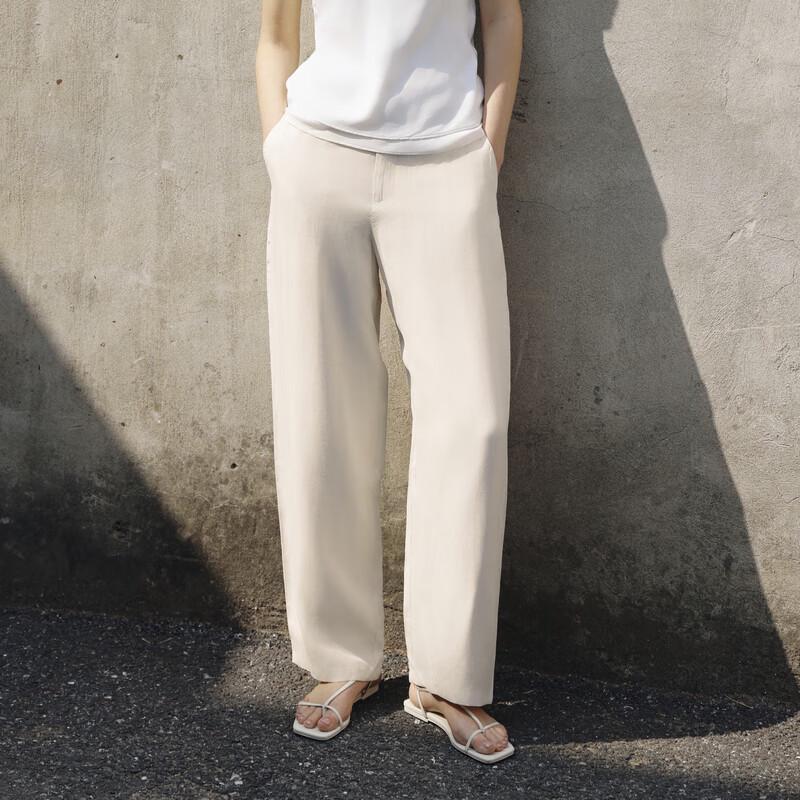 LESS 2023 Summer Loose Straight Leg Casual Pants