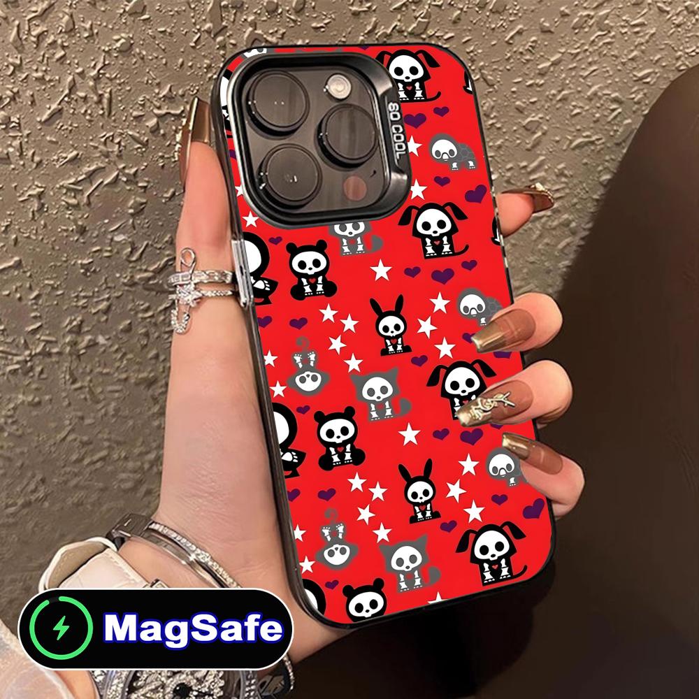 

Skelanimal Diego Translucent MagSafe Mobile Phone Case for iPhone 17 16 15 14 13 12 11 Air Pro Max Plus Colorful Cover iPhone 11