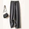 Aotun Women's Autumn/Winter Wool Blend Wide-Leg Pants
