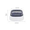Anti-splash Pet Water Bowl Plastic Cat Water Dispenser Large Capacity Dog Waterer  Cat