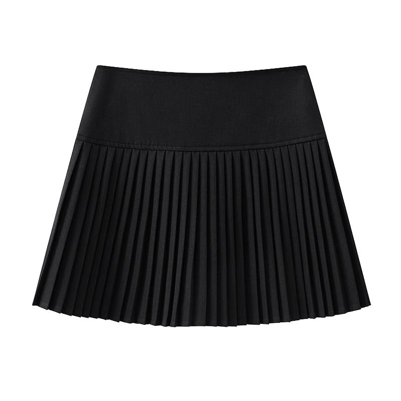 Women's Autumn/Winter A-Line Pleated Skirt