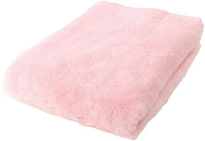 Jogan Sora Tobu Towel Bath Towel, Made In Japan, Pure Cotton, for Babies, Sensitive Skin, 60 X 120 Cm, Air Cotton, Pink, SRTB-400 PI