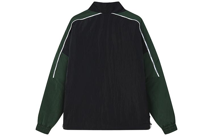 Men's FILA Athletics Puffer Jackets Men's Pine Green Stand Collar Moderate Hard Shell