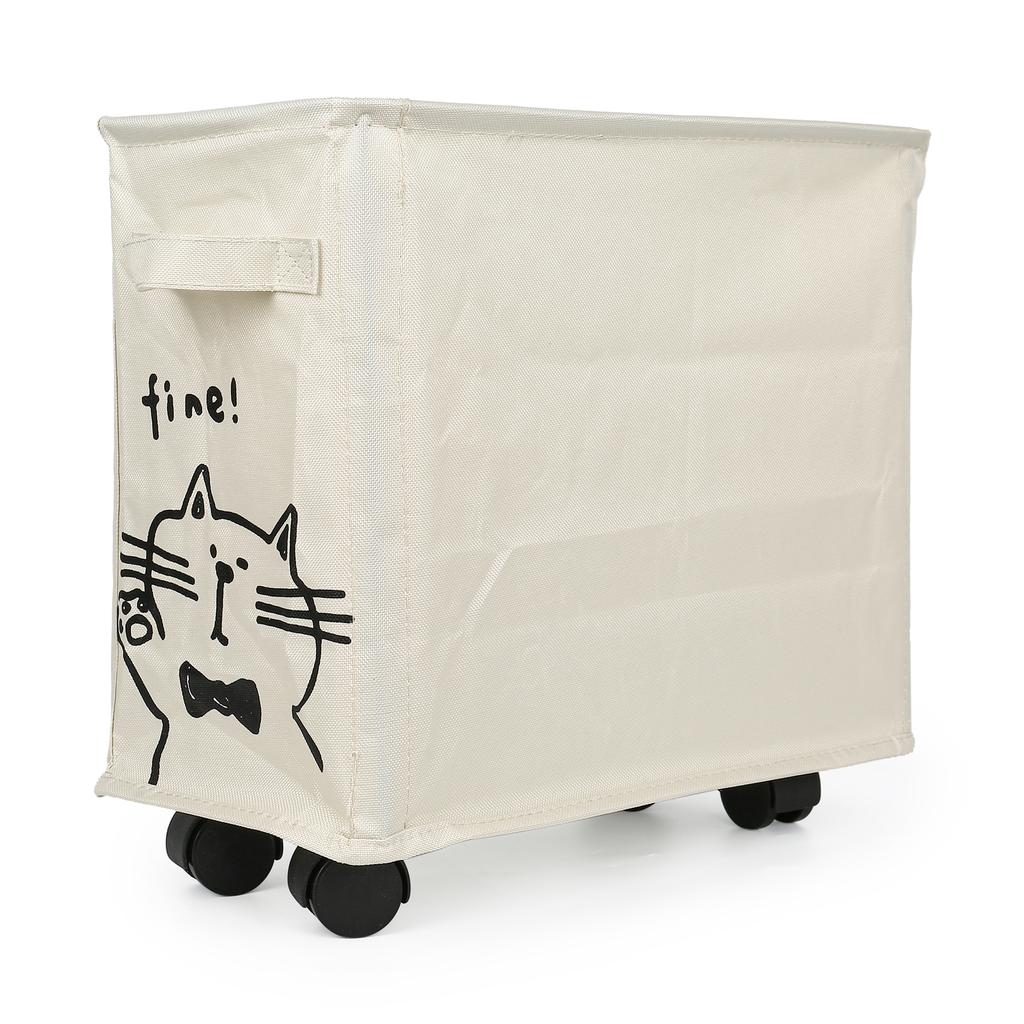 Organizer na kółkach do przechowywania pod biurkiem z kółkami do biura, szkoły, domu, na torby na laptopa, książki, teczki