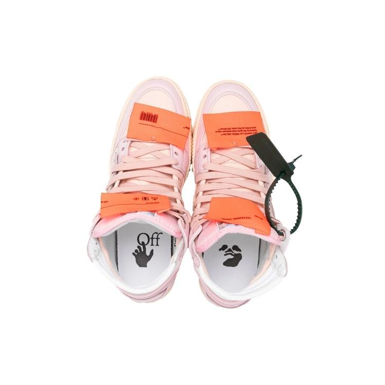 (DÁMSKÉ) Off-White Off-Court 3.0 Vysoké tenisky 'Růžová béžová' Dámské OWIA112F22LEA0013030