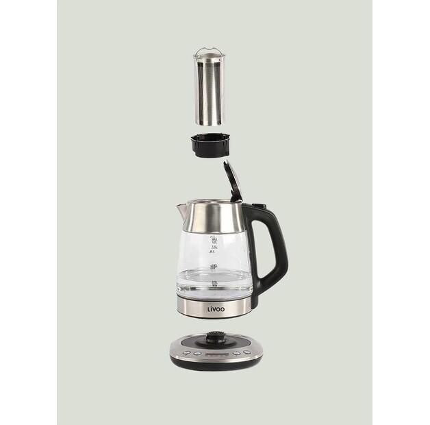 Electric Kettle Livoo DOD165 Grey