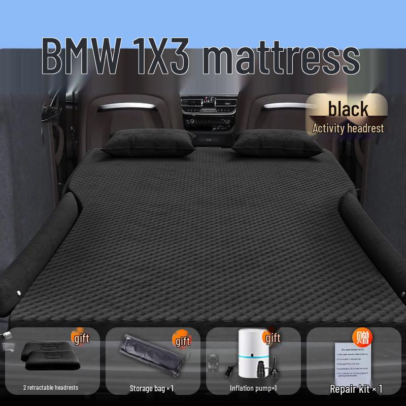 Aufblasbare Auto-Matratze für den Rücksitz des BMW iX3 - Schlafmatte für Kofferraum & Rücksitz