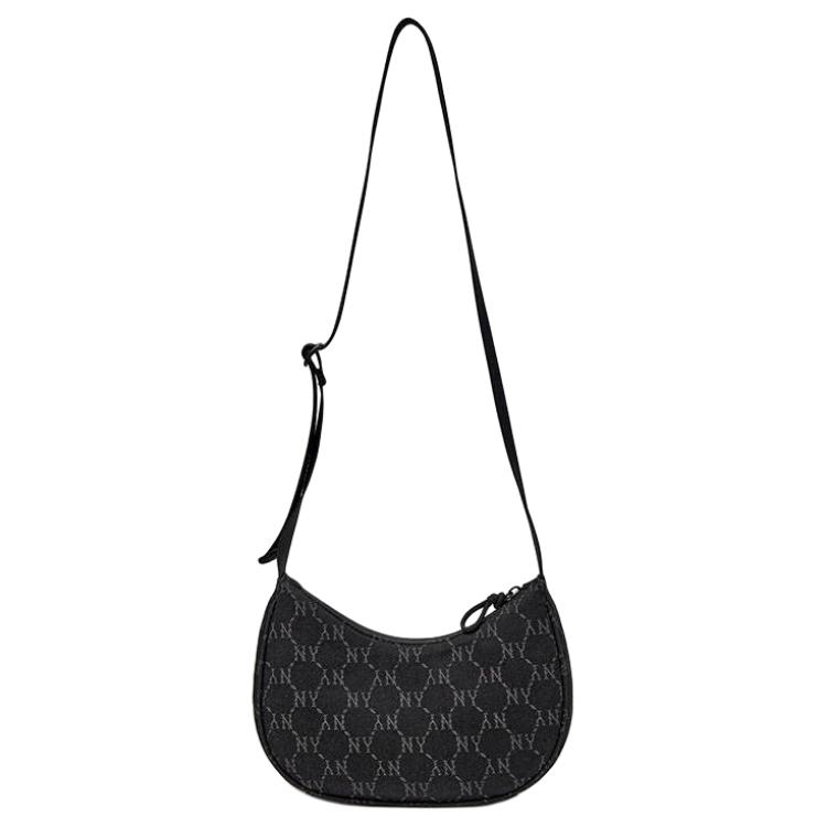 New MLB Cotton Shoulder Bag Regular Unisex Multicolor 3ABQMV45N