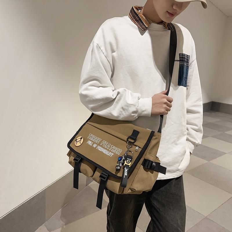 Мужская и женская сумка через плечо — фото 18