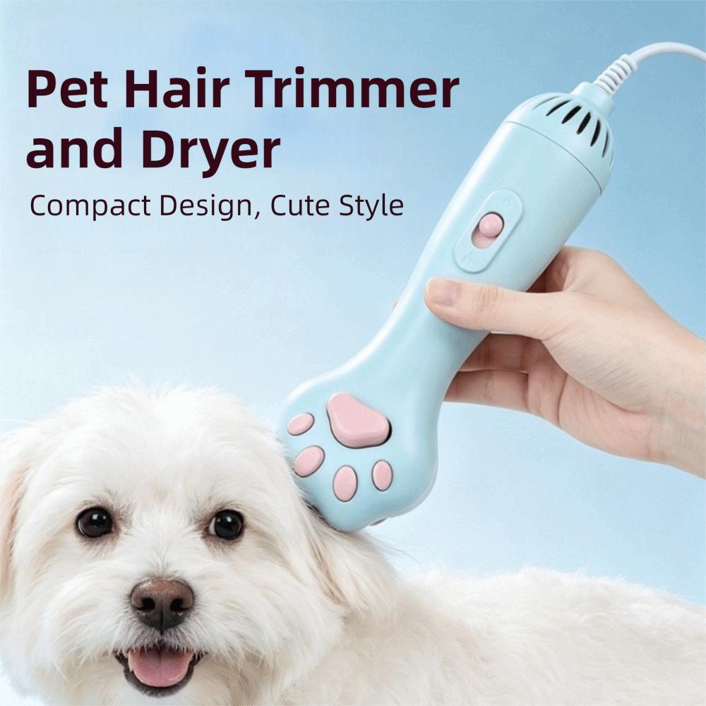 Low Noise Pet Hair Dryer Adjustable Speed Pet Grooming Blower Pet Blow Dryer Dog Grooming