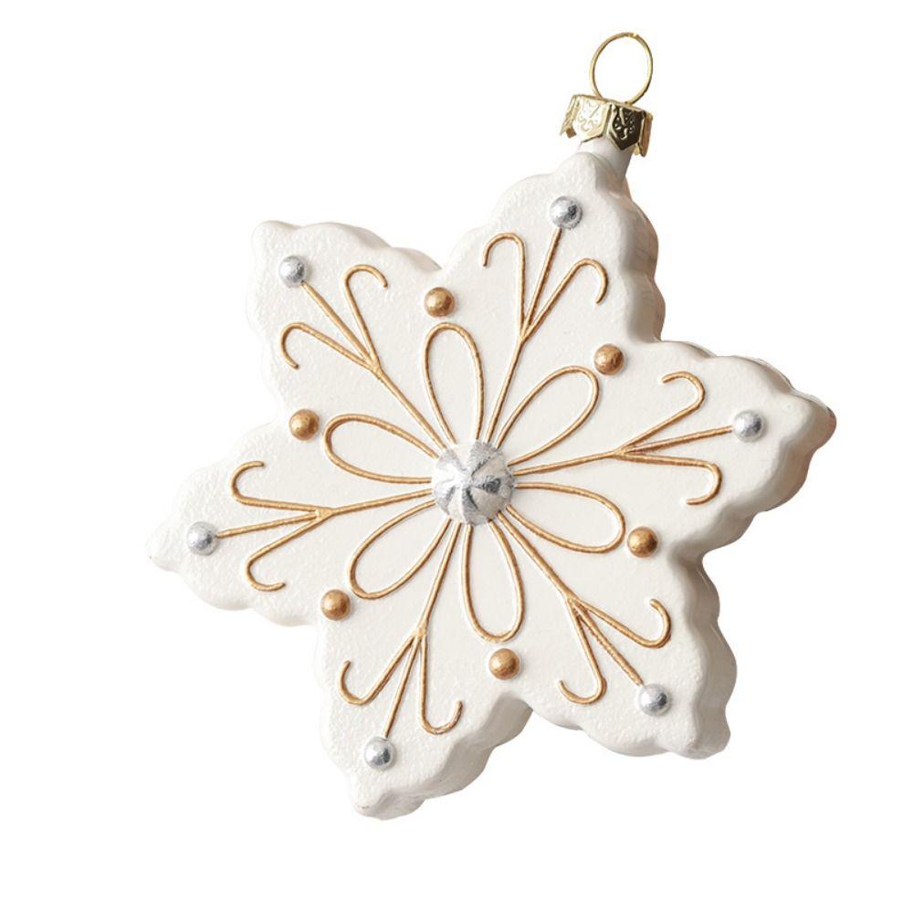 White Christmas Decoration Plastic Xmas Baubles Creative Christmas Tree Ornament  Scene Making