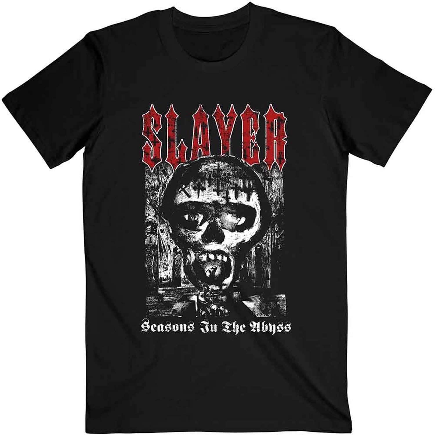 Slayer Acid Rain Band Logo T Shirt XXXXXL чёрный