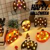 Halloween Decoration Led Lights Lantern Bat Spider Skull Pumpkin Lamp Outdoor