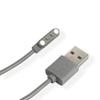 23.6in Long USB Magnetic Charging Cable for Donlim DL-BX910/MR9600/2511-2519 Portable Juicer Contact Pin Charger