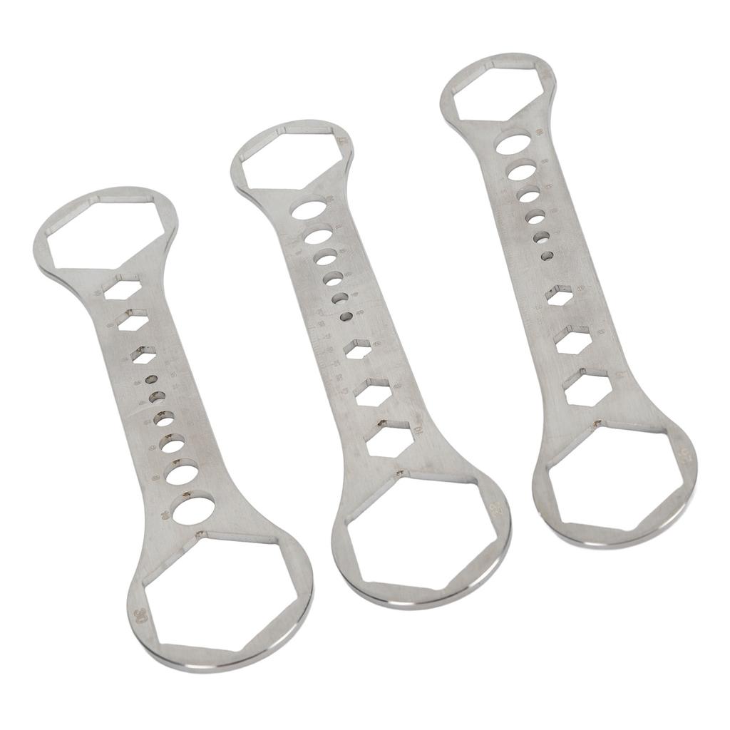 Front Fork Wrench Stainless Steel  Pneumatic Fork Cover Removal Tool for Mountain