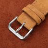 18 19 20 22 24mm Suede Strap Band Quick Release Vintage Cowhide Bracelet Calfskin Wristband Belt  Accessorie for Seiko for Omega