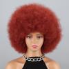 MISSQUEEN Duhová kudrnatá afro paruka pro děti Ženy Kudrnatá afro paruka ze syntetického vlákna Cosplay Denní nošení Kinky Curly Paruka
