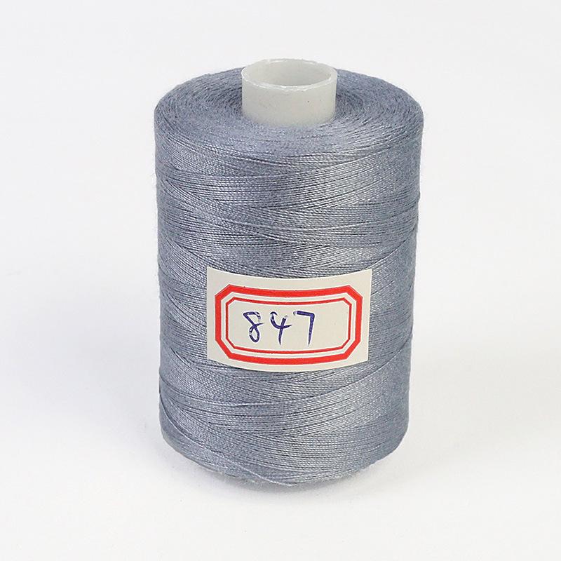 Hilo de Coser de Poliéster de Alta Velocidad 402 - 1000 Yardas, Colores Arcoíris, Ideal para Proyectos de Costura Casera y a Mano