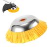 8 Zoll Nylon Unkrautbürste Strohseil Rotierende Rostende Scheibe Trimmerkopf Universell Passend Gerader Schaft Trimmer Für Rasenmäher