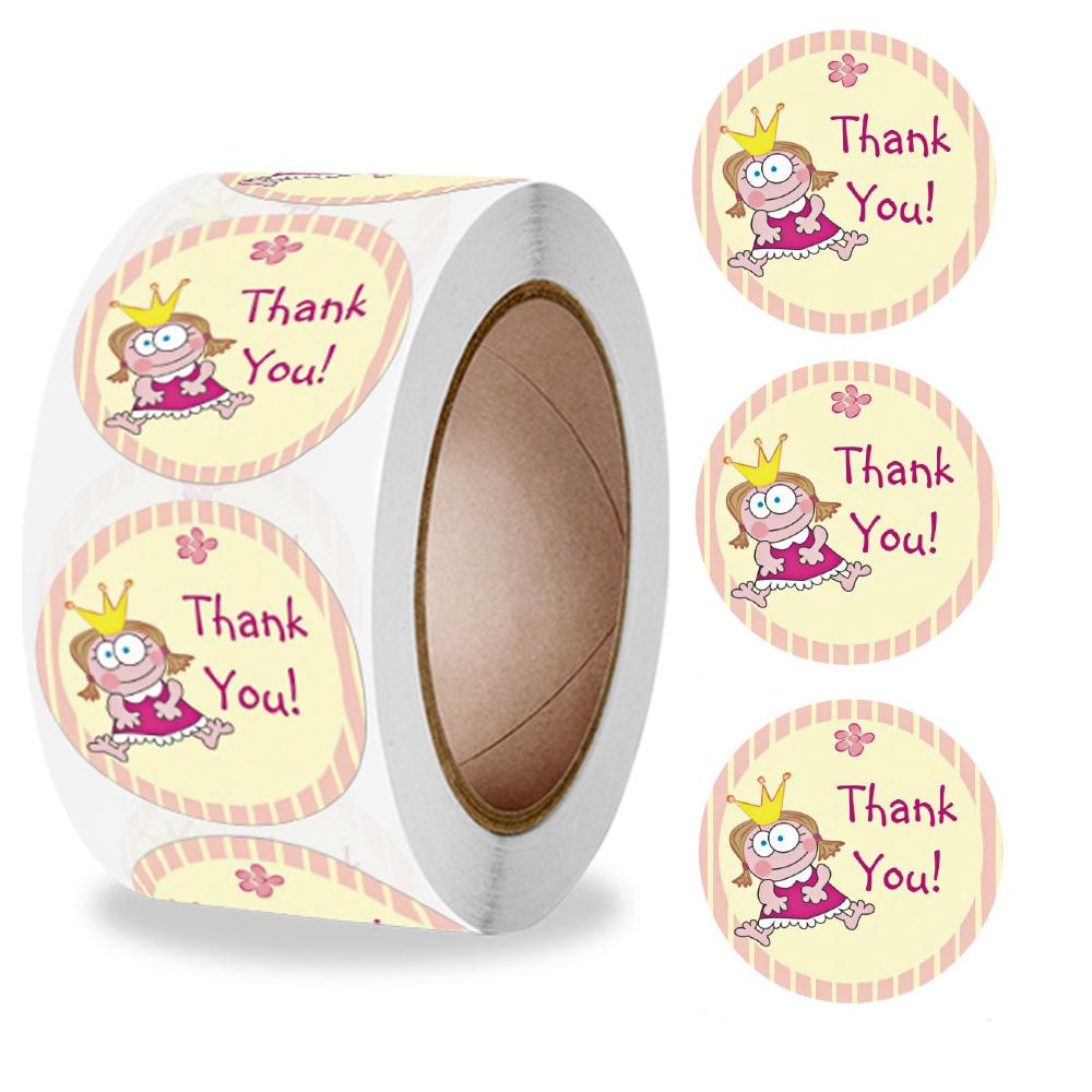 Children's School Supplies Fairy Stickers Simple Thank You Custom School Labels X053