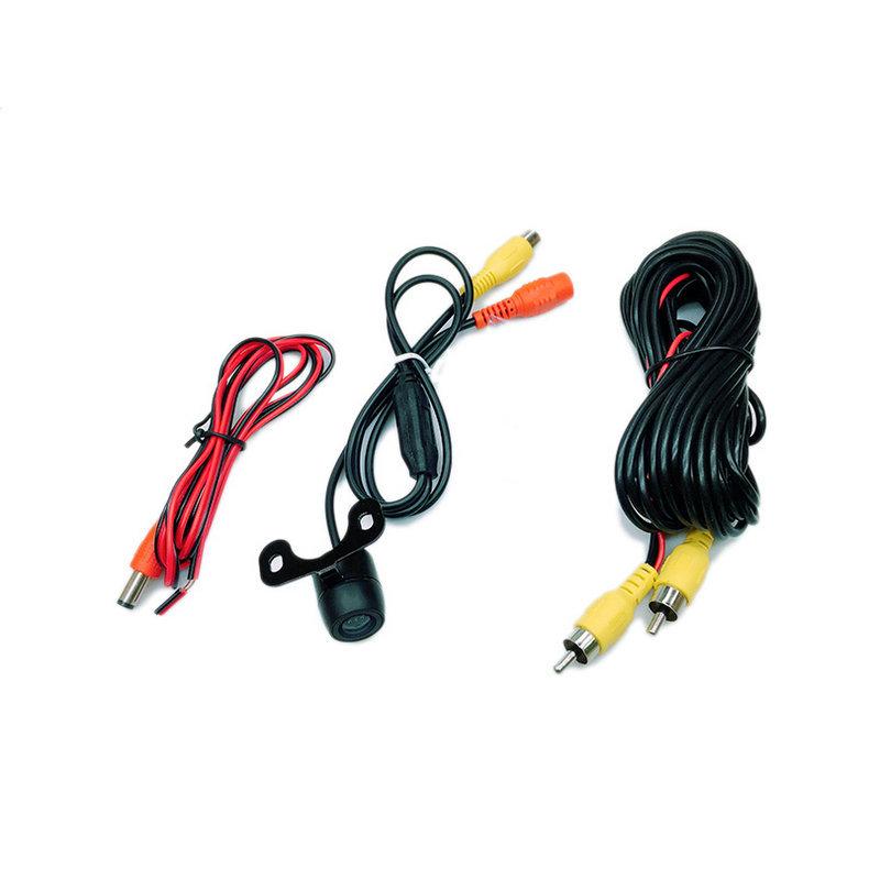 Hd Waterproof Fisheye Vision Night Rearview Camera With 4lights For Reversing